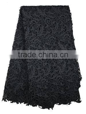 100% Cotton Textile Guipre Lace Fabric Embroidery African Lace Fabrics