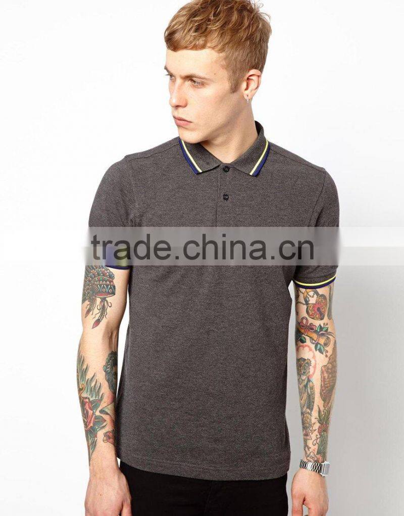 Polo shirt short sleeve for men,wholesale striped t-shirt,custom polo shirt