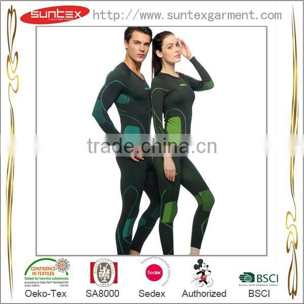Suntex 100% Polyester Running Custom Jersey Men Compression Clothes Sports Singlet