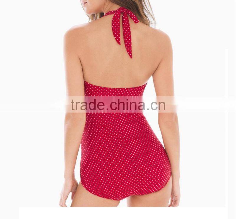 Pin Point One Piece Bathing Suit E17033