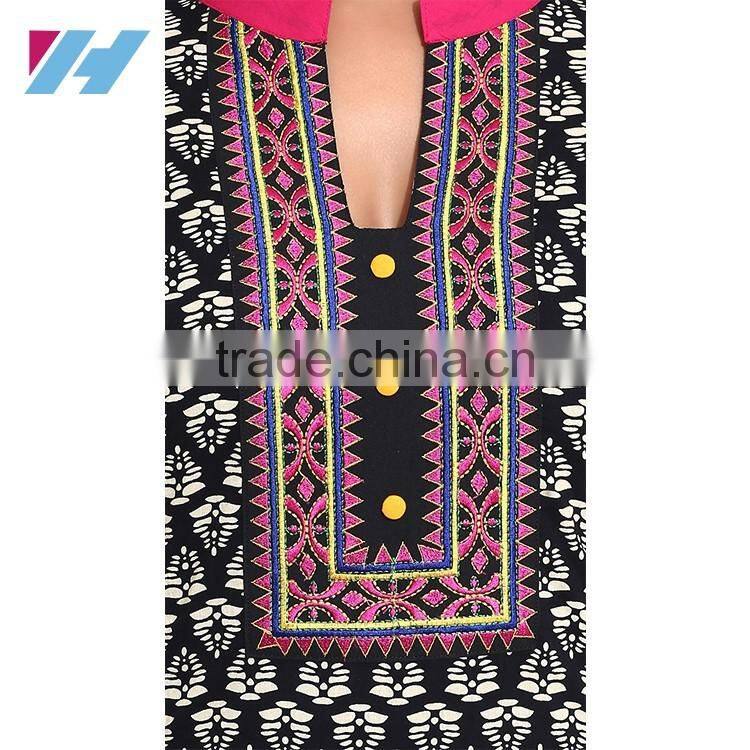 Lady Fashion Apparel Long Cotton Kurti Designs