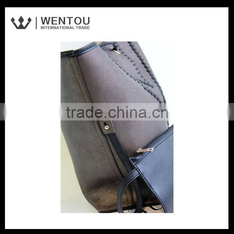 New Arrival Big Ladies Reversible Shoulder Bag