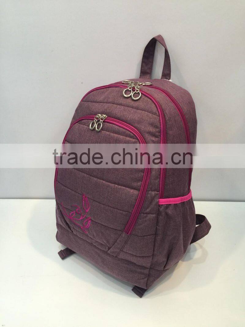 2017 hot sales wholesales custom fashion backpack bag lady