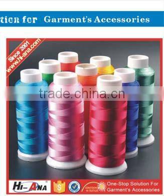 hiana thread3 iso 9001 factory Good Price sewing machine threads