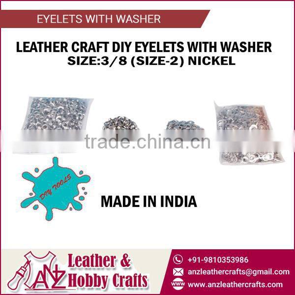 3/8 Size Garment and Leather Eyelets for Bulk Export