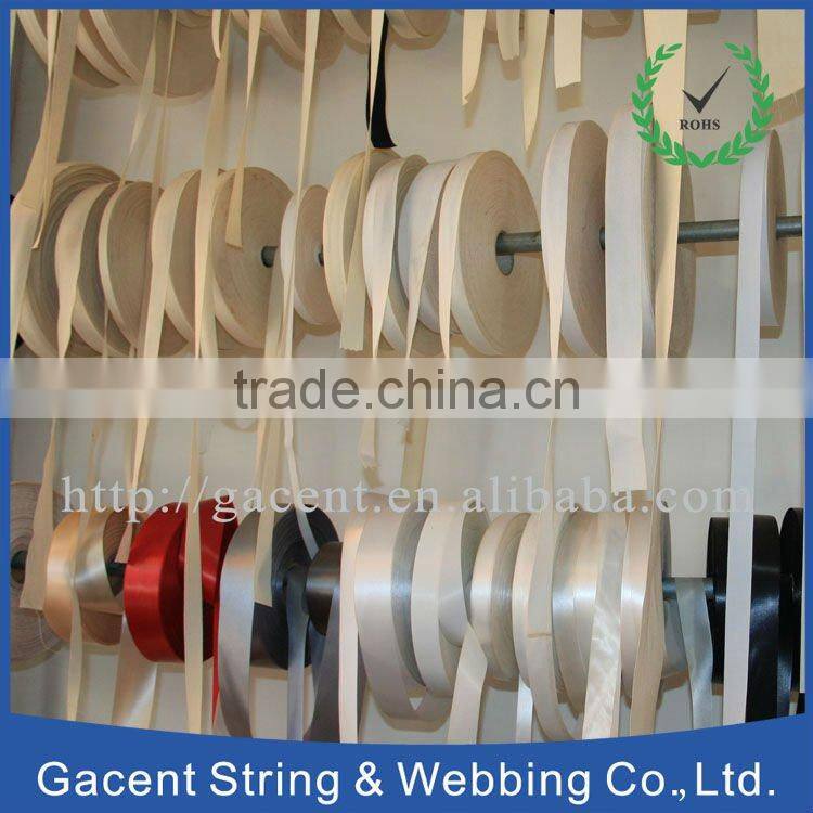 woven edge label ribbon tape taffeta label cloth nylon label