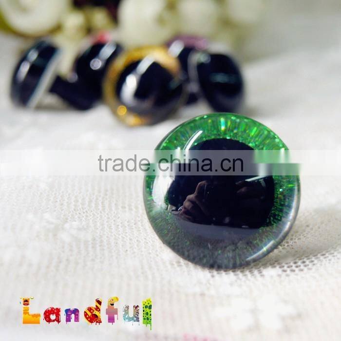20mm Glitter Color Big Animal Eyes Safety Puppet Toy Sparkle Eyes