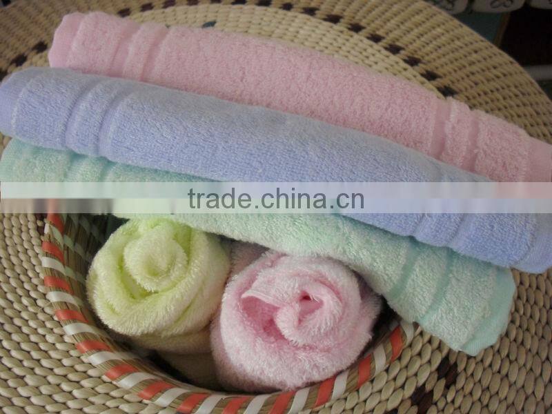 Bamboo fibre strands short towels disconnect towels
