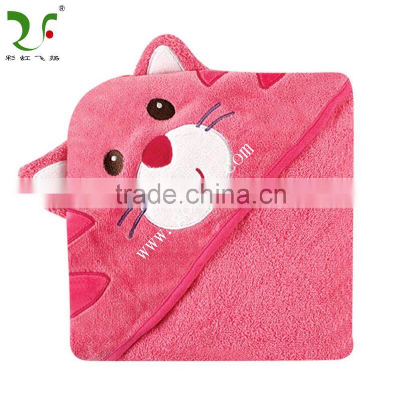 100 cotton hooded baby towels