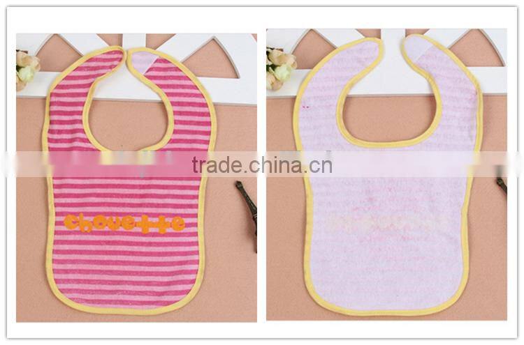 100% cotton baby bibs with embroidery fancy baby bibs