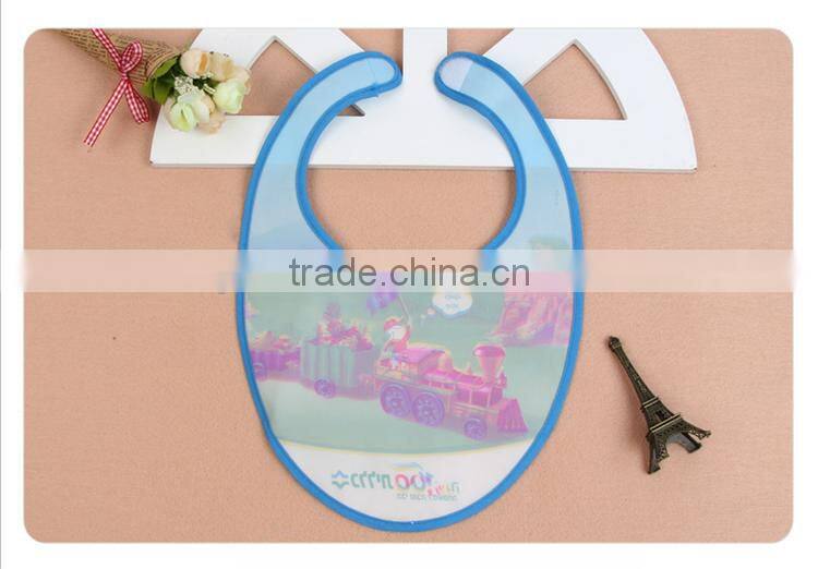 cartoon printed waterproof saliva towel feeding bib baby infant lunch bib