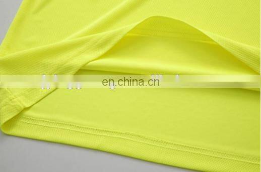 Hi vis garment Reflective work safety short sleeve polo t shirt