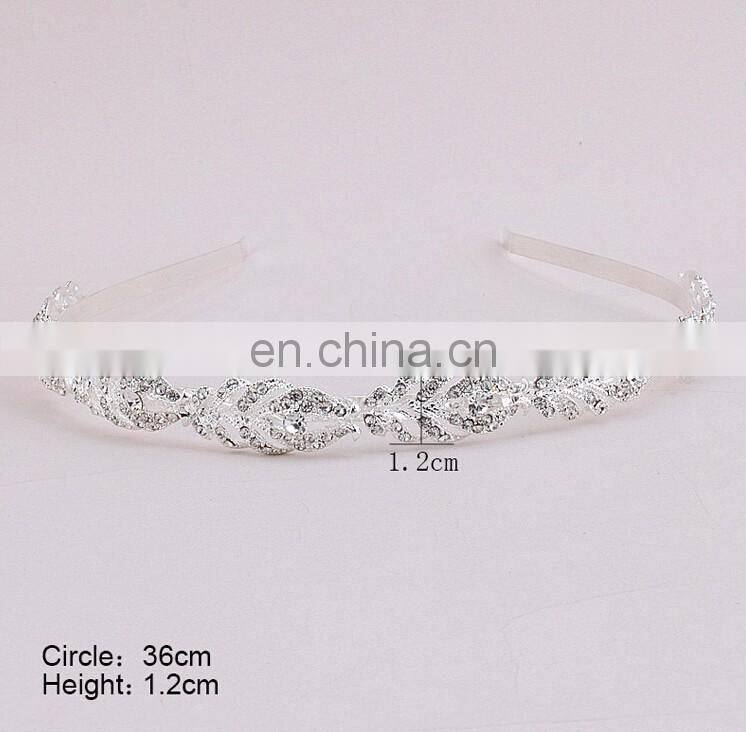 Hot Sale Diamond Crown Wedding Headdress Bridal Hair Accessories