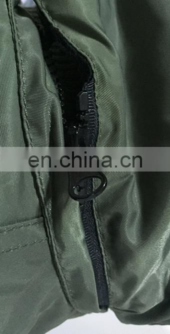 2016 Men's fashion and popular wither jacket with zippers