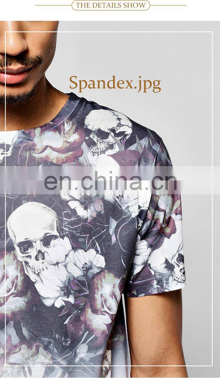 Hot sell summer short sleeve casual printing men t shirt