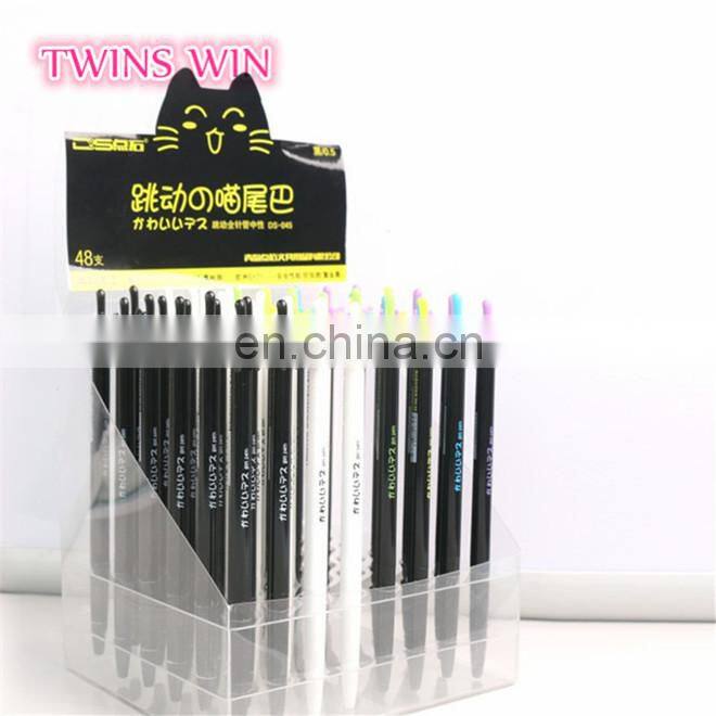 Colombia top selling office and school items of fancy stationery wholesale Customized Colored animal shaped colors gel pen