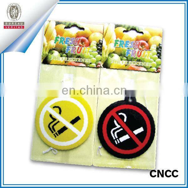 Car air freshener paper material auto air freshenr for decoration