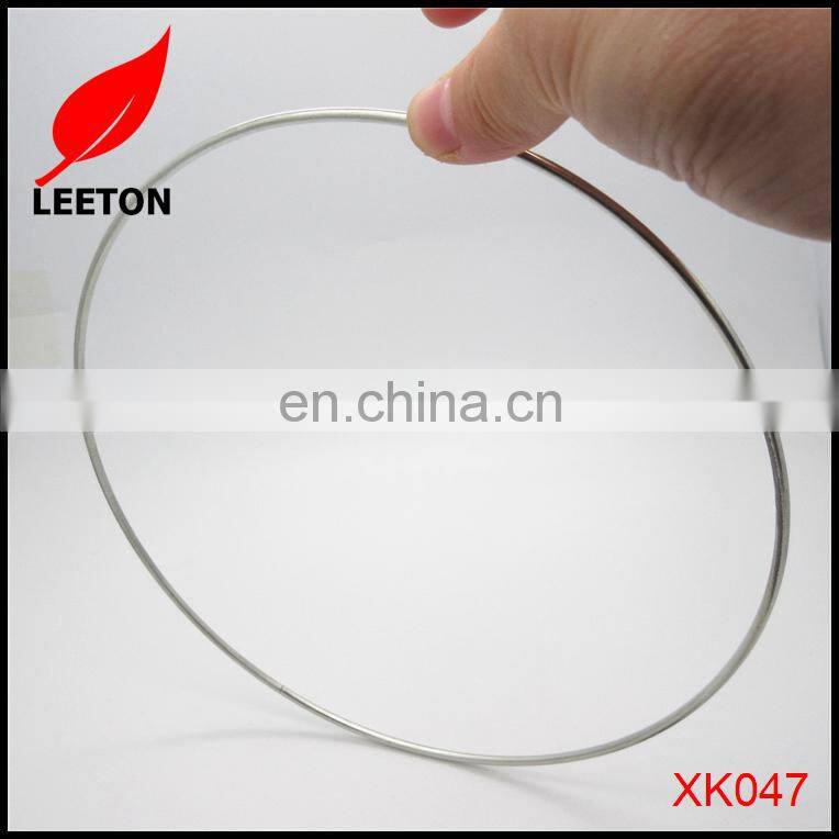 Factory Custom big round ring metal bag buckle
