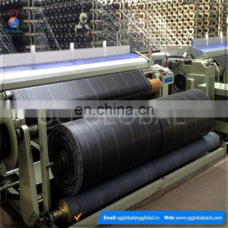 Agricultural black plastic ground cover