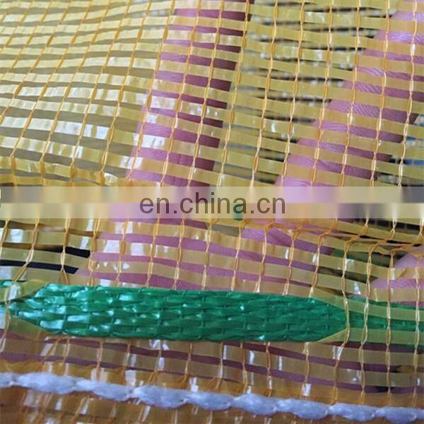 PE Potatoes Woven Leno Mesh Net Bag 25-50 kg For Packing Onions and Oranges