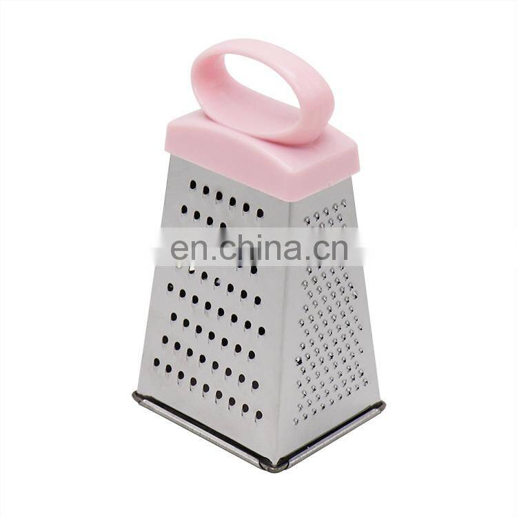 Professional 4 Sides Design Stainless Steel Handheld Mini Cheese Grater