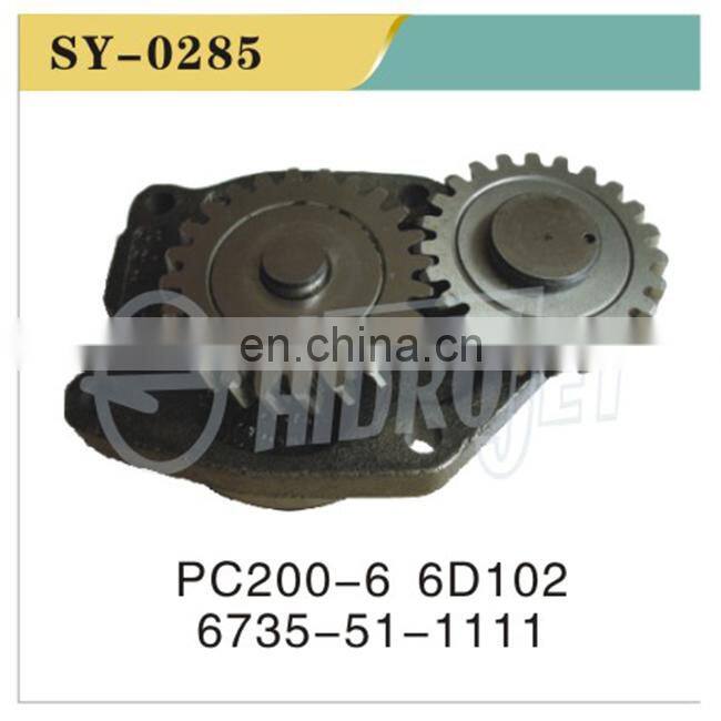 High quality fuel oil pump 178-6539 for E320 320B excavator hydraulic parts 34335-23010