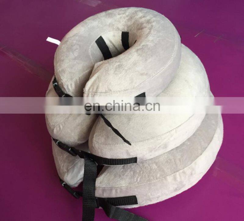 Medical Inflatable Adjustable Neck Cushions For Dogs and Cats Surgery Protection Collar