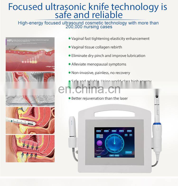 Ready to ship!!! Mini Ultrasound Skin Lifting HI FU Rejuvenation Vaginal Tightening Machine