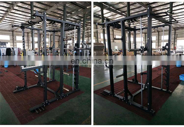 Top selling fitness hammer strength smith machine manual equipment deep squat rack