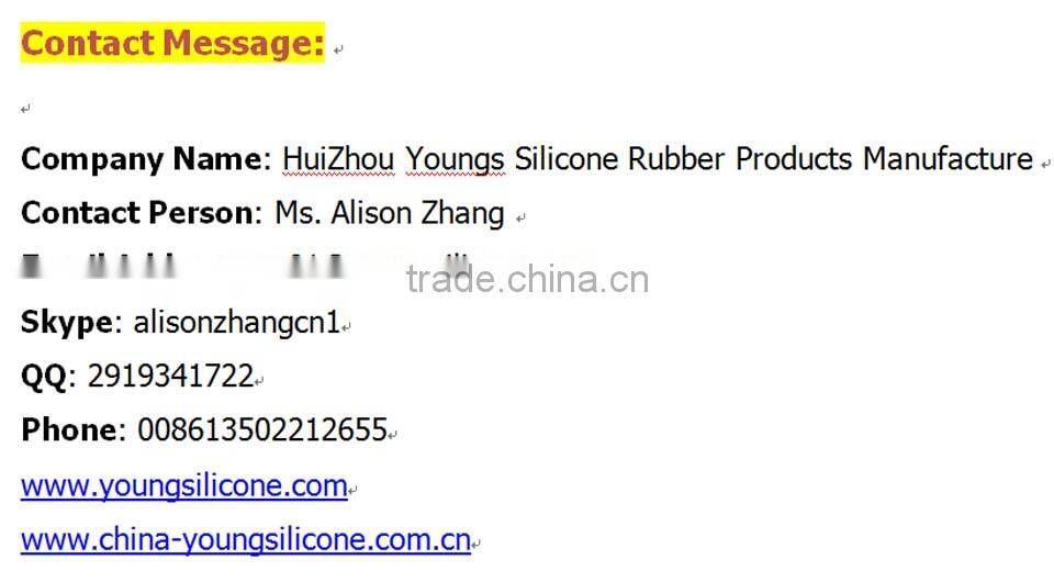 High quality food grade silicone funnel china factory