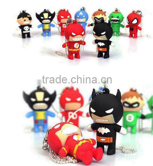 Promotional Cartoon USB Stick The Avengers,The Avengers USB Pendrive,antivirus usb flash drive