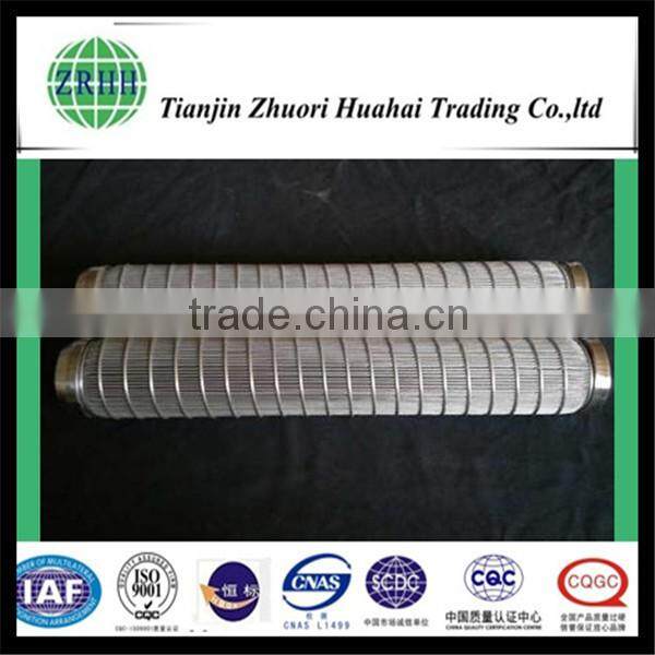 fine micron filtering Pleated Stainless Steel Filter Cartridge
