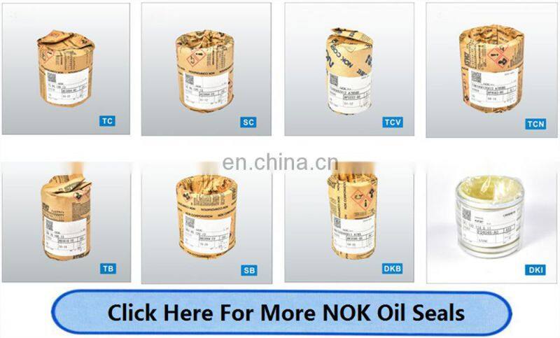 Japan N0K Oil Seal SC SB Type Singal Lip NBR Oil Seal With Rubber Covered