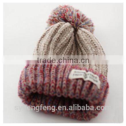 2015 Winter hot style unisex knit hat crocheted hat