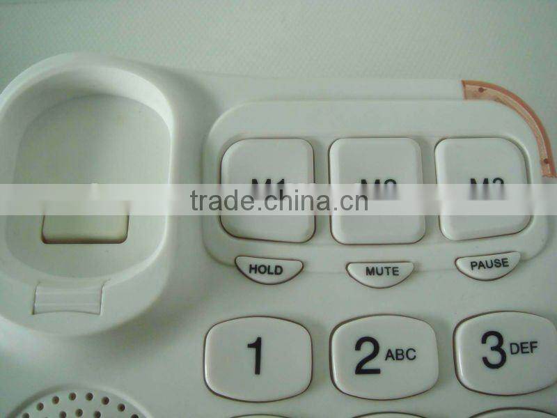 hearing aid compatible telephone for elderly