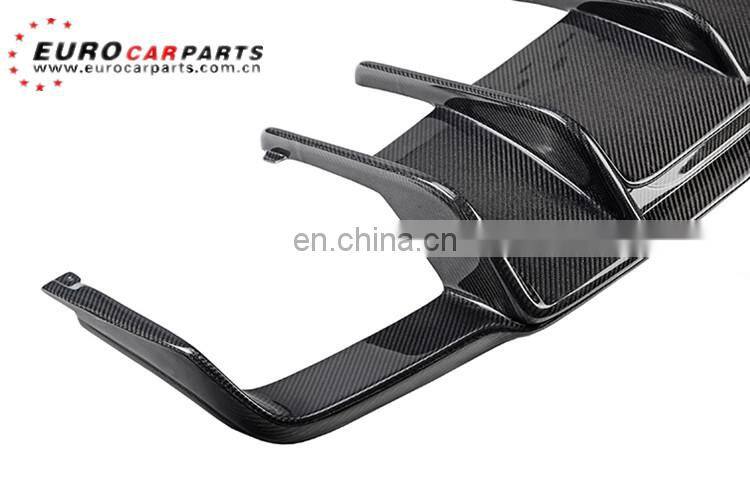 Carbon Fiber CLS-CLASS W218 CLS63 2012y~Renntech style rear diffuser