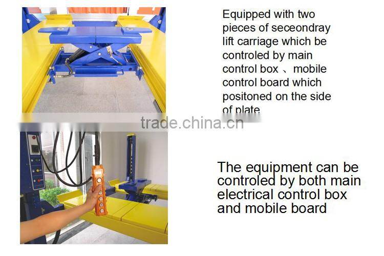 Used 4 Post Car Lift for Sale/Mid Rise Car Lift