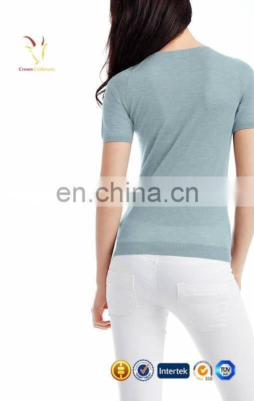 the New Fashion Cashmere T Shirt 100% Cashmere Crew Neck Jumper Sweater Women