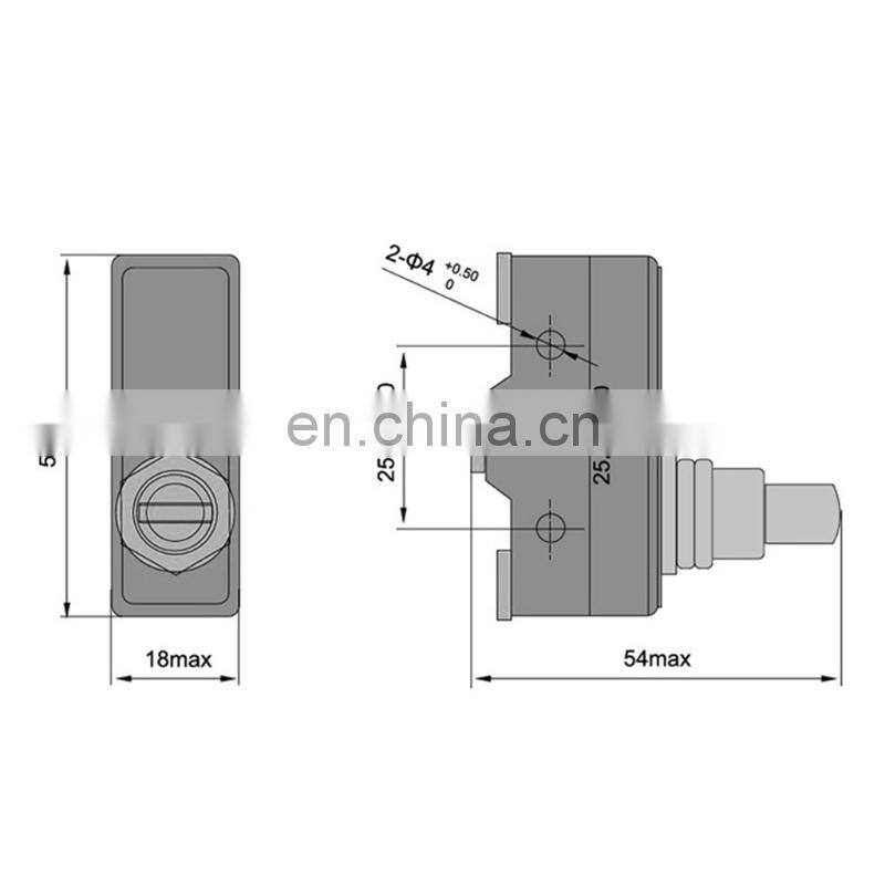 LXW5-11M 3 Screw Terminals Panel Mount Roller Plunger Limit Switch 15A 380V KL
