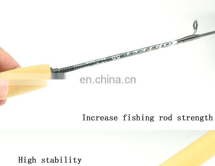 55cm 65cm 75cm glass lure fishing stick Cheap Fishing Stuff Raft Kids Ice fishing Shrimp rod for Winter outdoors
