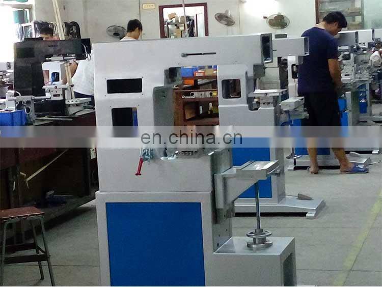 1 color full automatic pad printer bull printing machine with pad clean system and ir tunnel