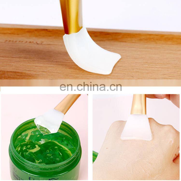 High quality Facial flat mask brush private label silicone beauty tools cosmetic brushes Mud Mask makeup Brush
