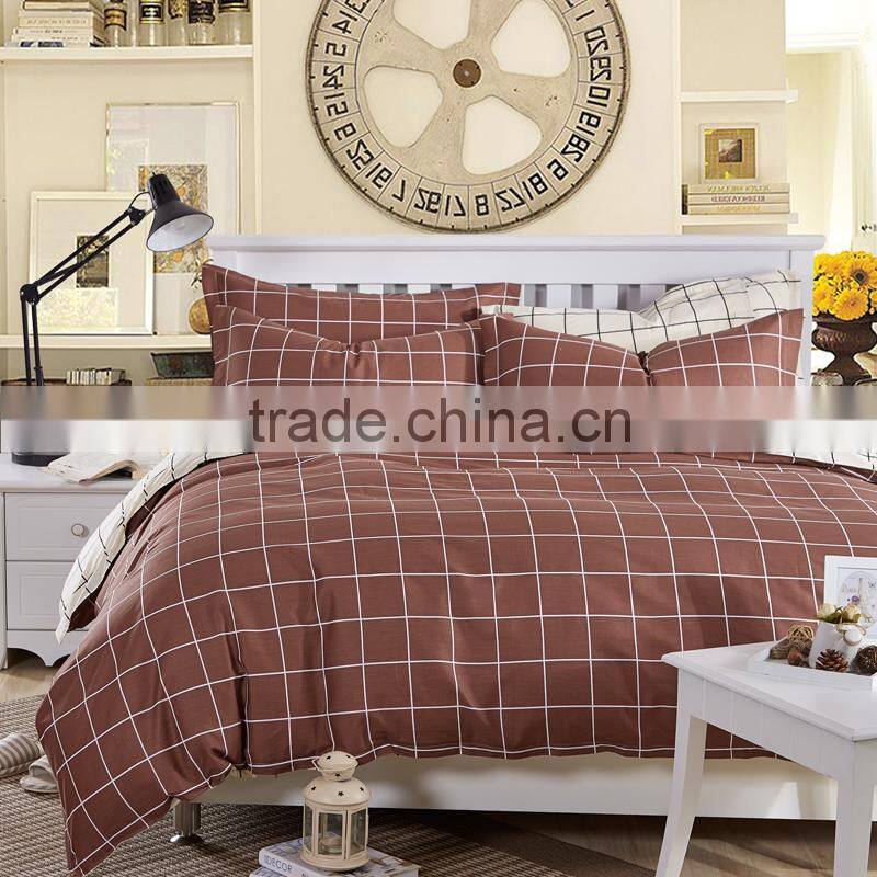 New fashion china factory 100%cotton palid kids quilt cover bedding set, child comforter set
