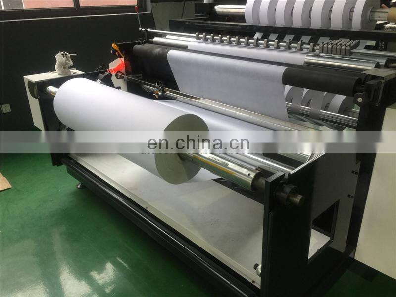 WDHC1600 Automatic PP Spunbond Meltblown Nonwoven Fabric Cloth Reel Slitting Cutting and Rewinding Machine