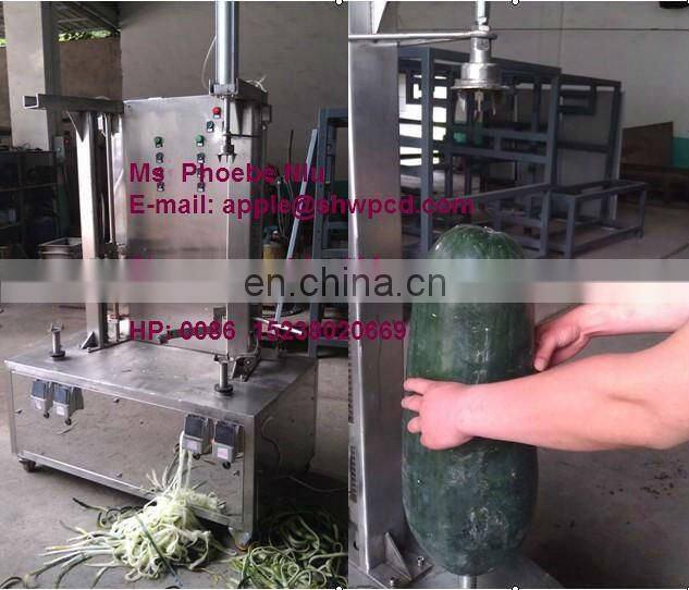 Sale watermelon skin removing machine/papaya peeling machine/wax gourd pumpkin peeling machine