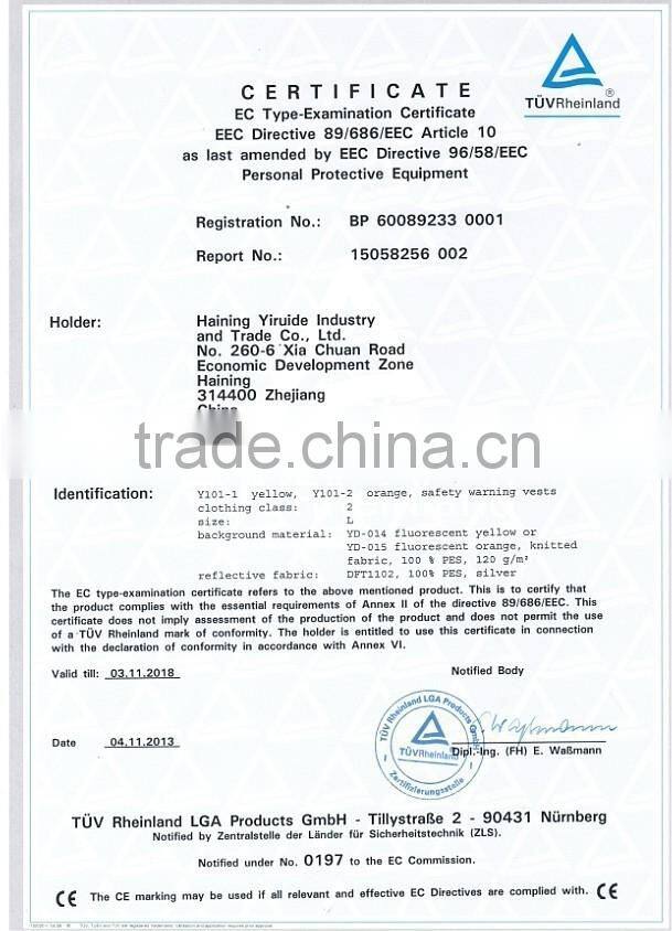 Manufacture safety polo shirt