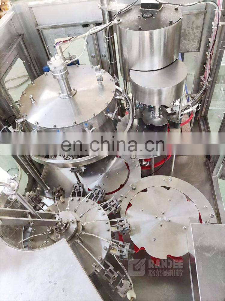 Automatic PET Bottle Craft Beverage Soda Water Carbonated Drink Filling Machine