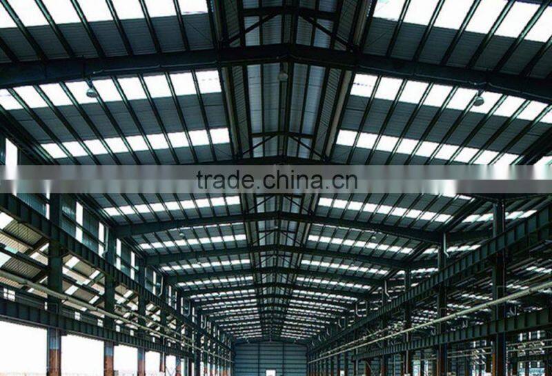 Large span steel space frame warehouse