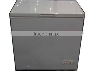 Household and commercial used 300 liter deep freezer with top open door