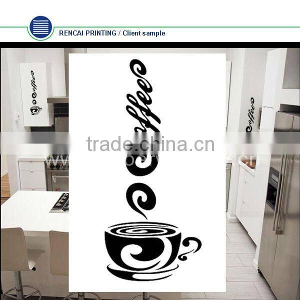 Coffee Shop Wall Words Sticker Removable Vinyl Wall Decal Quote wall sticker